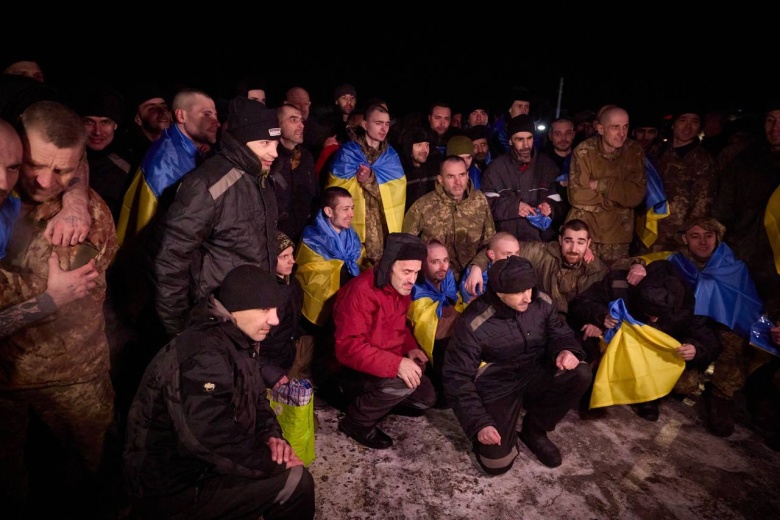 Освобожденные украинские военнопленные, 3 января 2024 год