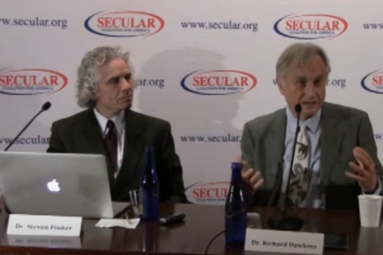 Стивен Пинкер и Ричард Докинз. Фото:  Secular Coalition for America / youtube.com