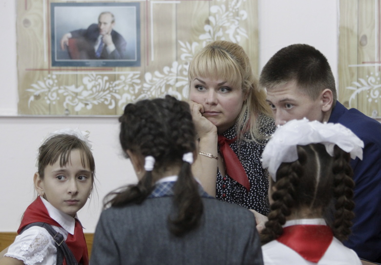 Школа в Ставропольском крае. Фото: Eduard Korniyenko / Reuters
