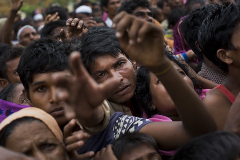 Мусульмане-рохинджа из Мьянмы. Фото: Bernat Armangue / AP / TASS
