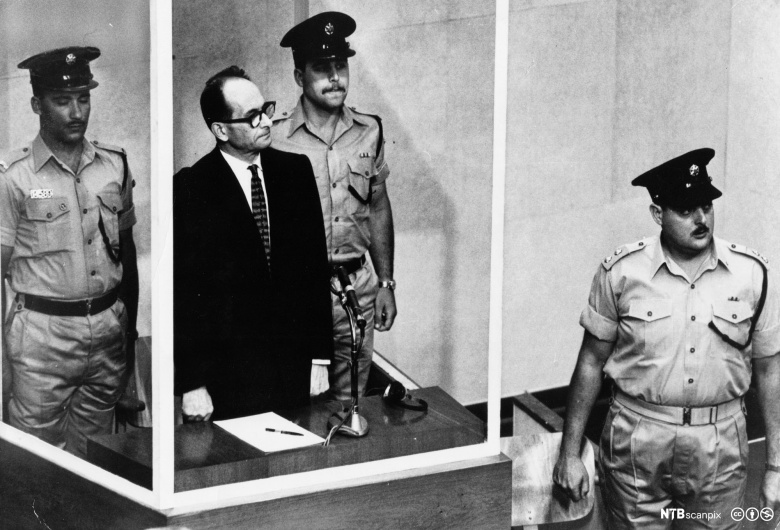 Адольф Эйхман выслушивает приговор. Иерусалим, 15 декабря 1961
