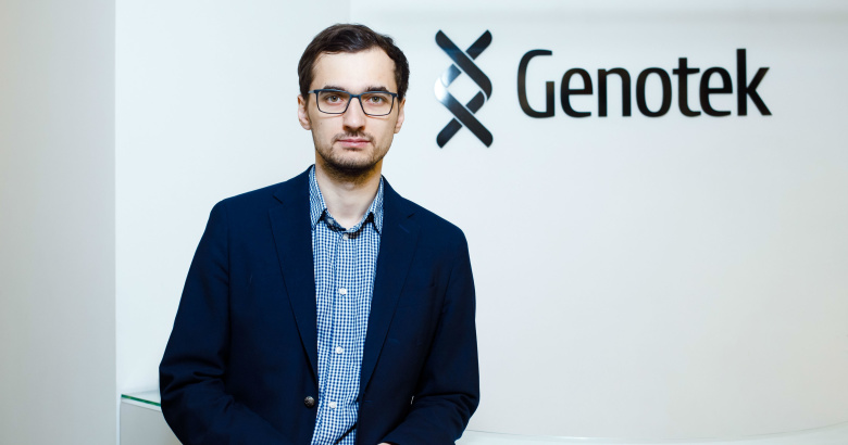 Артем Елмуратов, директор по развитию, сооснователь, член совета директоров Genotek. Фото: Genotek