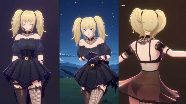 Ани, ИИ-компаньон в чат-боте Grok Илона Маска