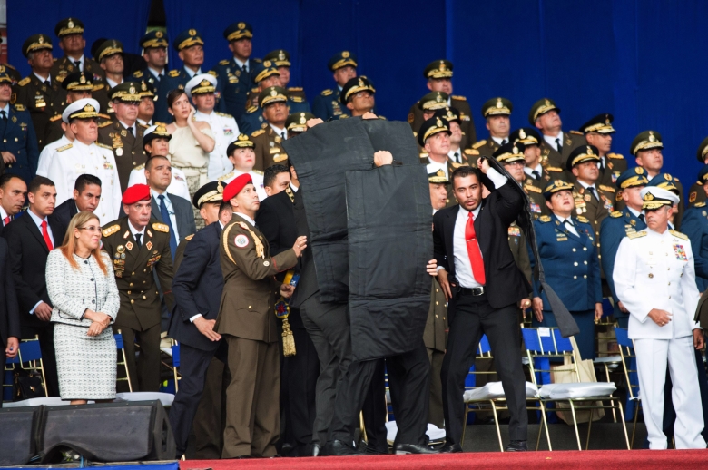 Покушение на президента Венесуэлы Николаса Мадуро. Фото: Xinhua / Imago / TASS