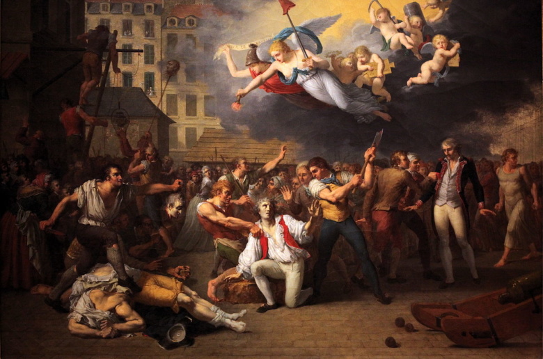 Charles Paul Landon. Popular revenge after the taking of the Bastille // Wikimedia Commons
