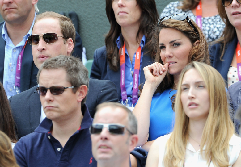 Принц Уильям, герцог кембриджский, и Кэтрин, герцогиня кембриджская, во время летних Олимпийских игр. Лондон, 2012. Фото: Pascal Le Segretain / Getty Images
