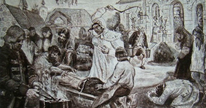 Иллюстрация к энциклопедическому изданию «Великая реформа», на которой изображена Дарья Салтыкова
