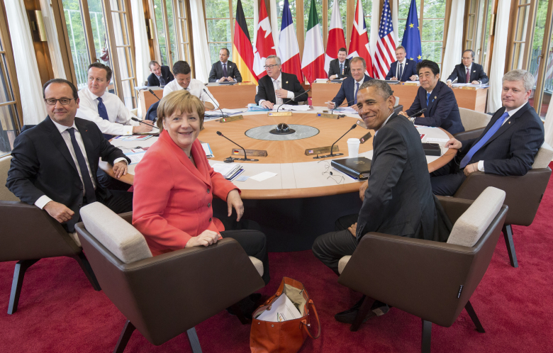 Встреча лидеров G7 в немецком Гармиш-Партенкирхене
