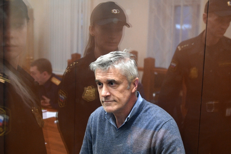 Основатель Baring Vostok Майкл Kалви в суде. Фото: Рамиль Ситдиков / РИА Новости
