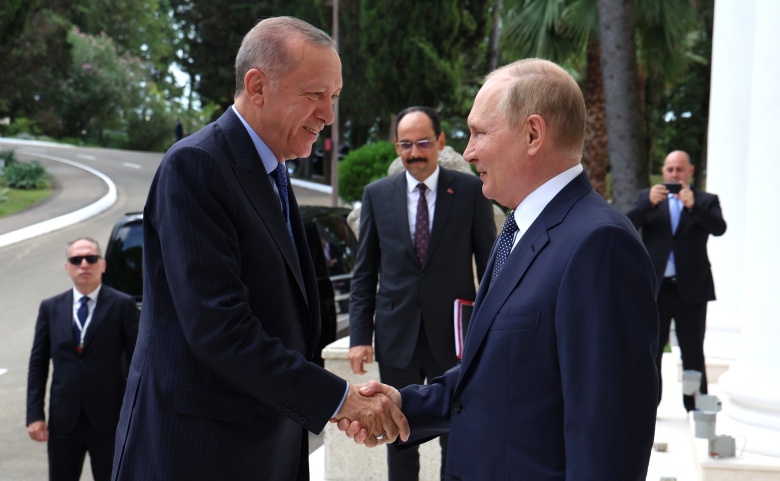 Встреча Путина и Эрдогана, Сочи, 5 августа