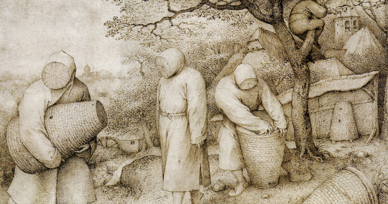 Питер Брейгель. Пасечники и разоритель гнезд, ок. 1568