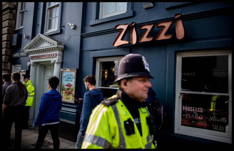 Итальянский ресторан Zizzi в Солсбери, где был отравлен Сергей Скрипаль. Фото: Andrew Parsons / i-Images / BarcroftMedia / TASS