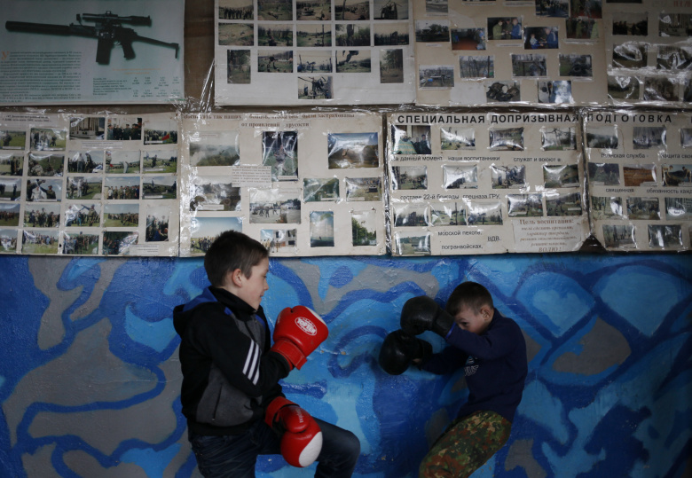 Кадетская школа в Ставрополе. Фото: Eduard Korniyenko / Reuters