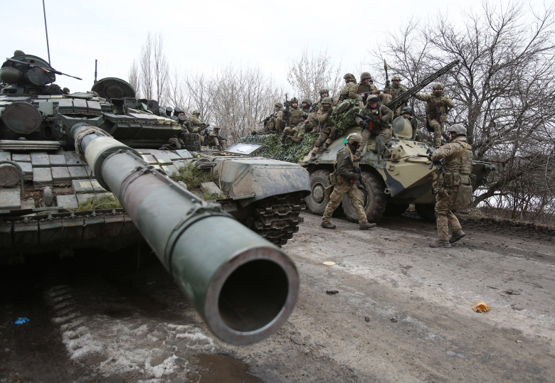Украинские военные