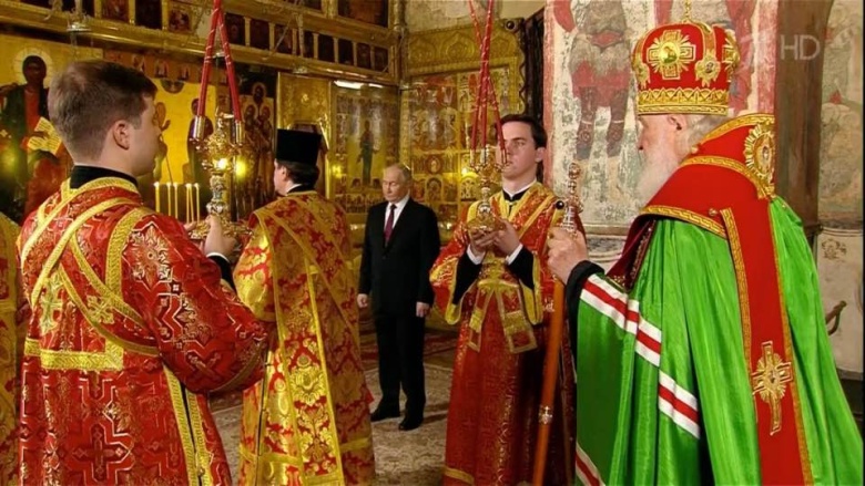 7 мая 2024 года, Благовещенский собор Московского Кремля.