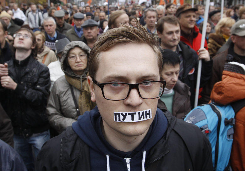 Митинг оппозиции в Москве, май, 2012 год. Фото: Maxim Shemetov / Reuters