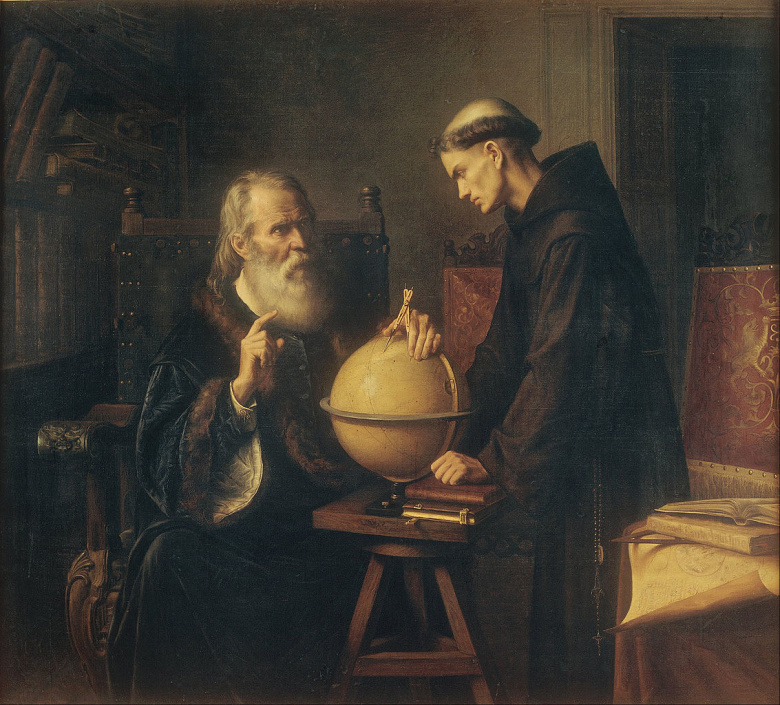 Félix Parra - Galileo Demonstrating the New Astronomical Theories at the University of Padua / Wikimedia Commons