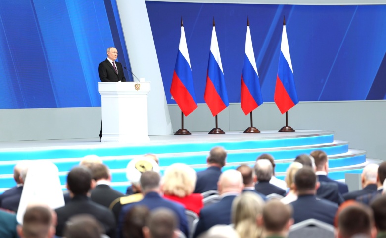 Владимир Путин в обращении к Федеральному собранию, 29 февраля 2024 года