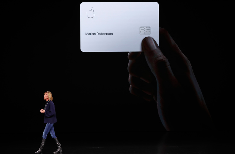 Презентация Apple Card. Фото: Stephen Lam / Reuters