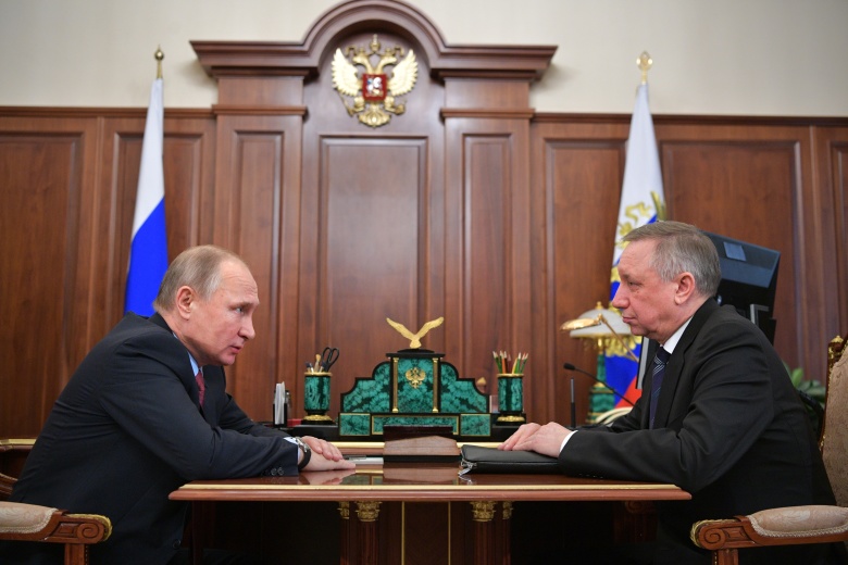 Владимир Путин и Александр Беглов. Фото: Алексей Дружинин / РИА Новости