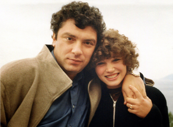 Борис и Жанна Немцовы, фото, которое стало обложкой книги