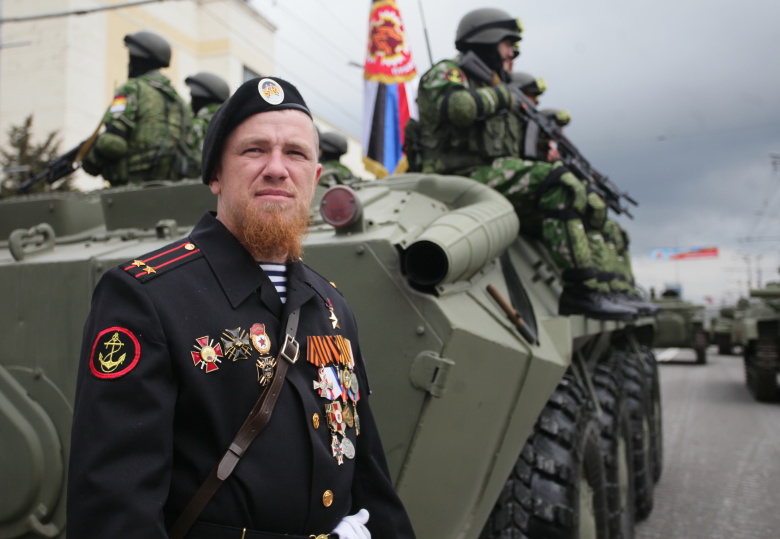 Веоннослужащий армии ДНР с позывным "Моторола" Арсен Павлов