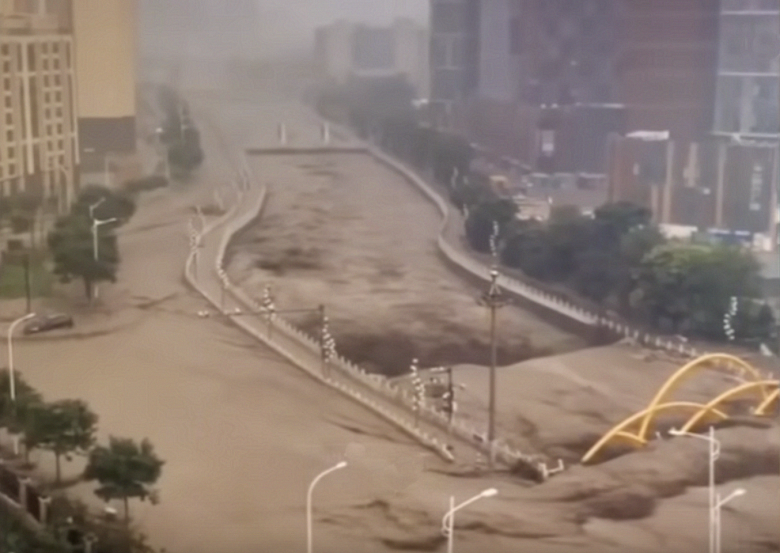 Наводнение в Большом Пекине, начало августа 2023 г.