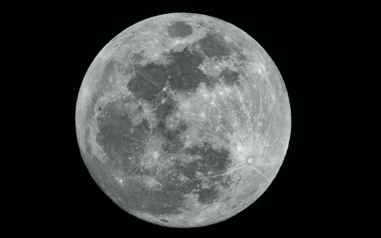 Луна. Фото: NASA