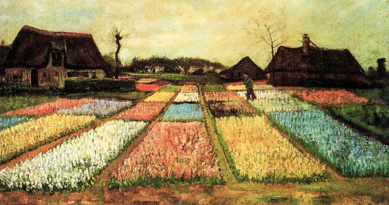 Винсент Ван Гог. Поля тюльпанов 1883