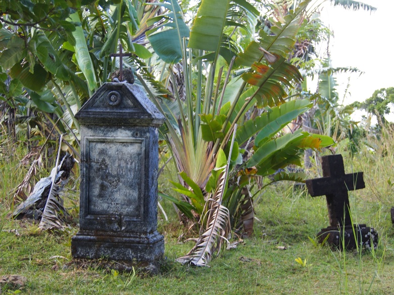 Пиратское кладбище на острове Сент-Мари у побережья Мадагаскара