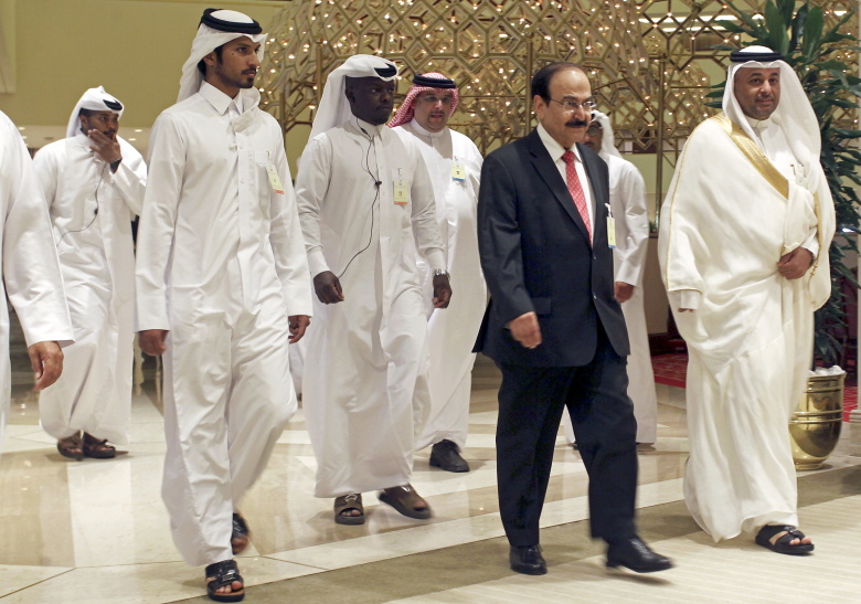 Встреча представителей стран-членов ОПЕК в Дохе по вопросу заморозки уровня добычи нефти