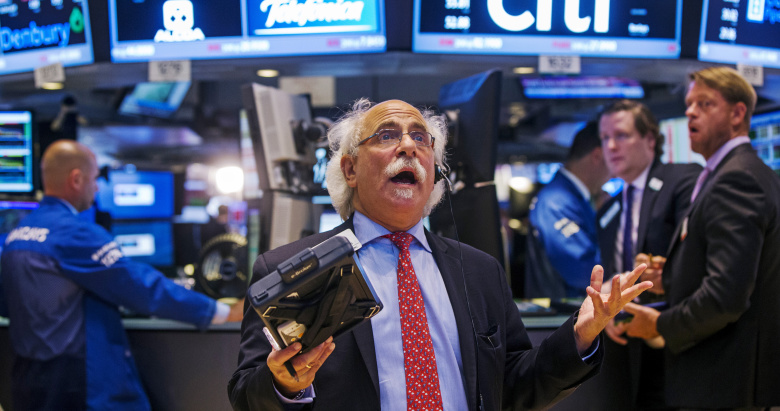 Нью-Йоркская фондовая биржа.