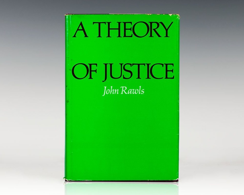 Обложка книги Theory of Justice.