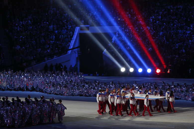 Церемония закрытия зимних Олимпийских игр в Сочи. Фото: Gary Hershorn / Reuters