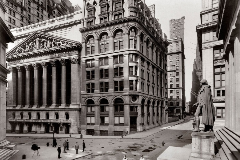 Здание Нью-Йоркской фондовой биржи. Фото: Библиотека Конгресса США