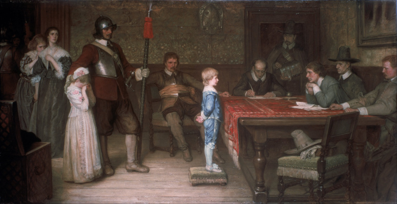 «А когда ты в последний раз видел своего отца?»: на картине Уильяма Йимза (1878 год) революционеры допрашивают семью разыскиваемого ими аристократа-роялиста