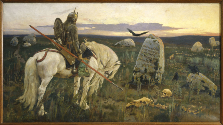 Виктор Васнецов "Витязь на распутье", 1882